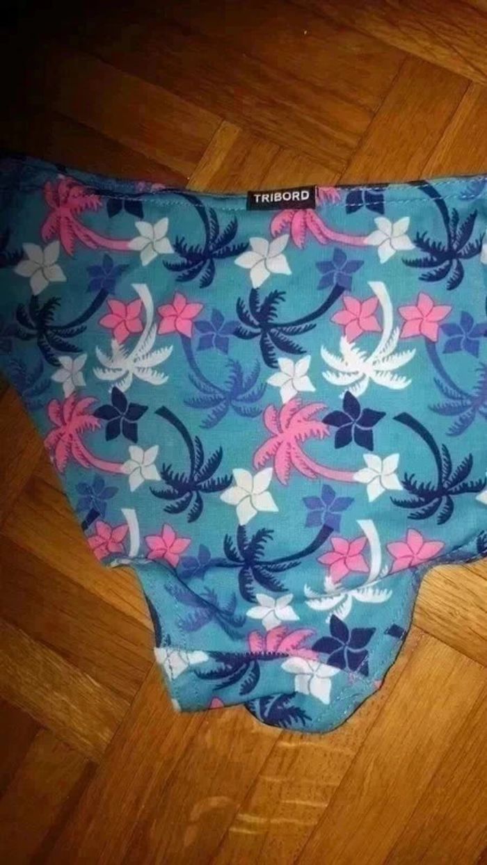Maillot de bain 2 pièces tribord bleu 5 ans - photo numéro 4
