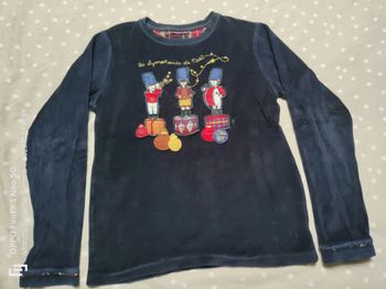 Haut de pyjama 12ans-150cm sergent major  Réduction jusqu'à -70%