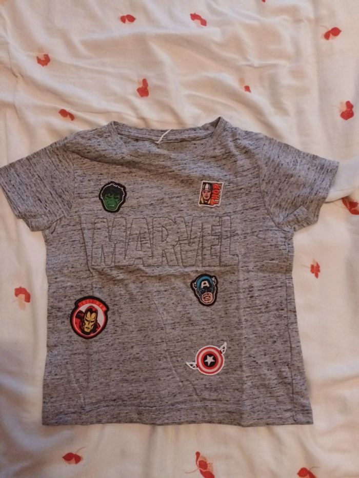 Tee shirt garcon 6 ans marvel