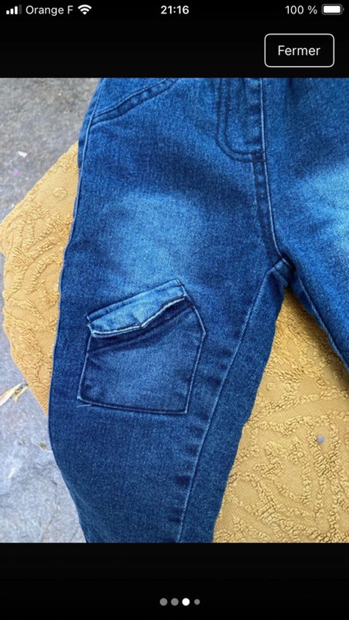 Jean fille Lee Cooper 12 mois - photo numéro 3
