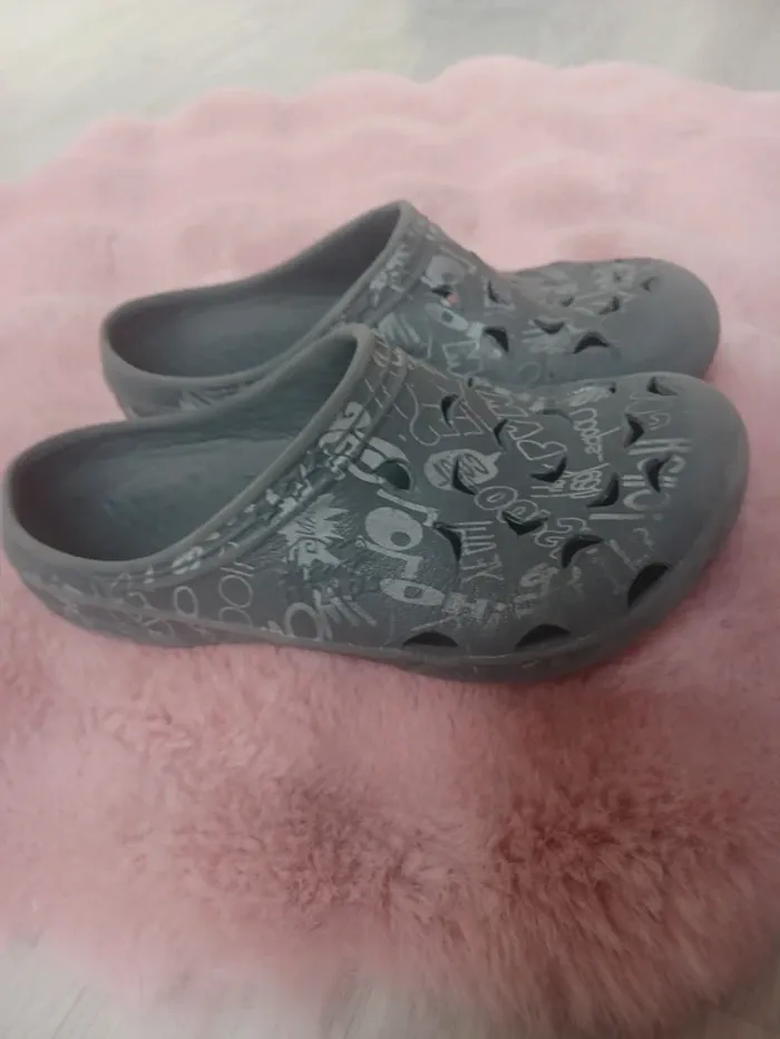 Crocs grise hipps enfant - photo numéro 3