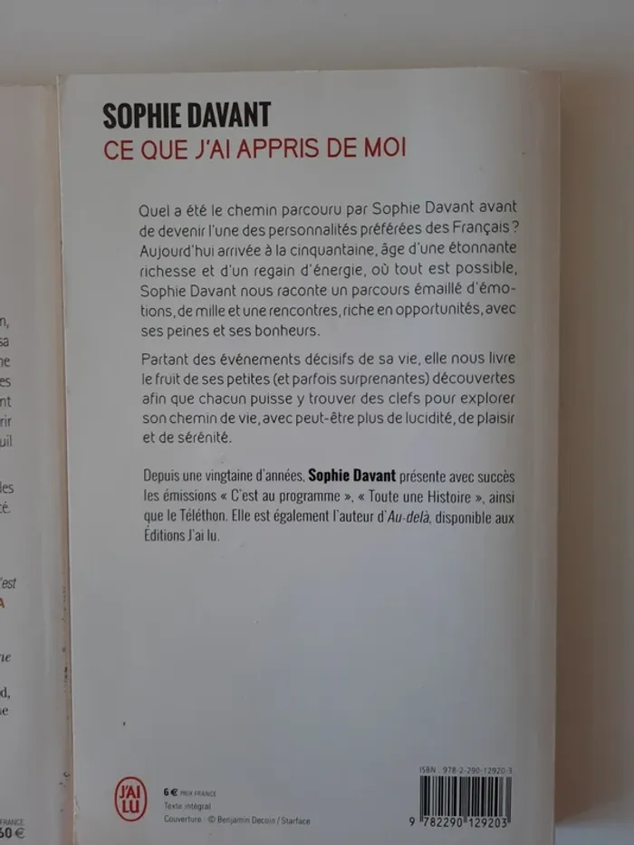 Lot sophie davant - photo numéro 3