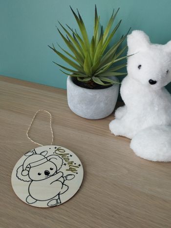 Boule de noël personnalisée