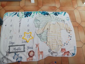 Lot de 2 bodies petit bateau