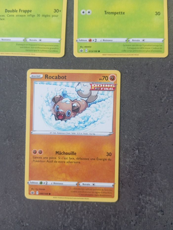 Lot 17 Cartes Pokémon Règne De Glace Sans Doubles - photo numéro 6
