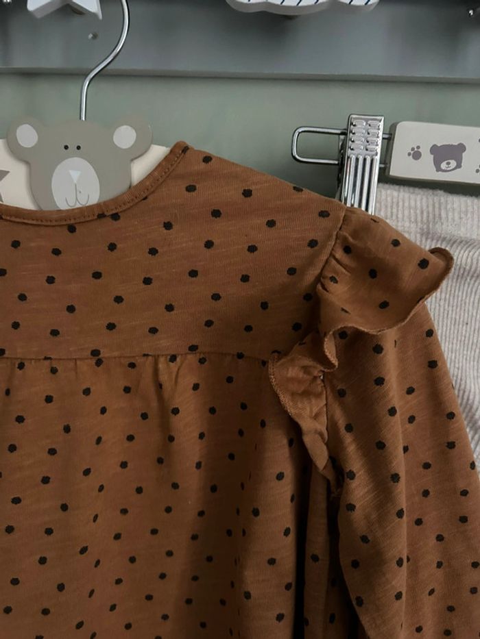 Robe légère 12 mois/ collant - photo numéro 2