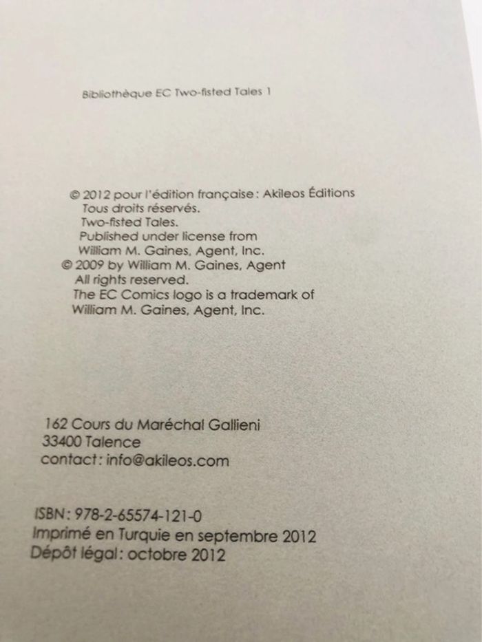 Two-fisted tales - photo numéro 3