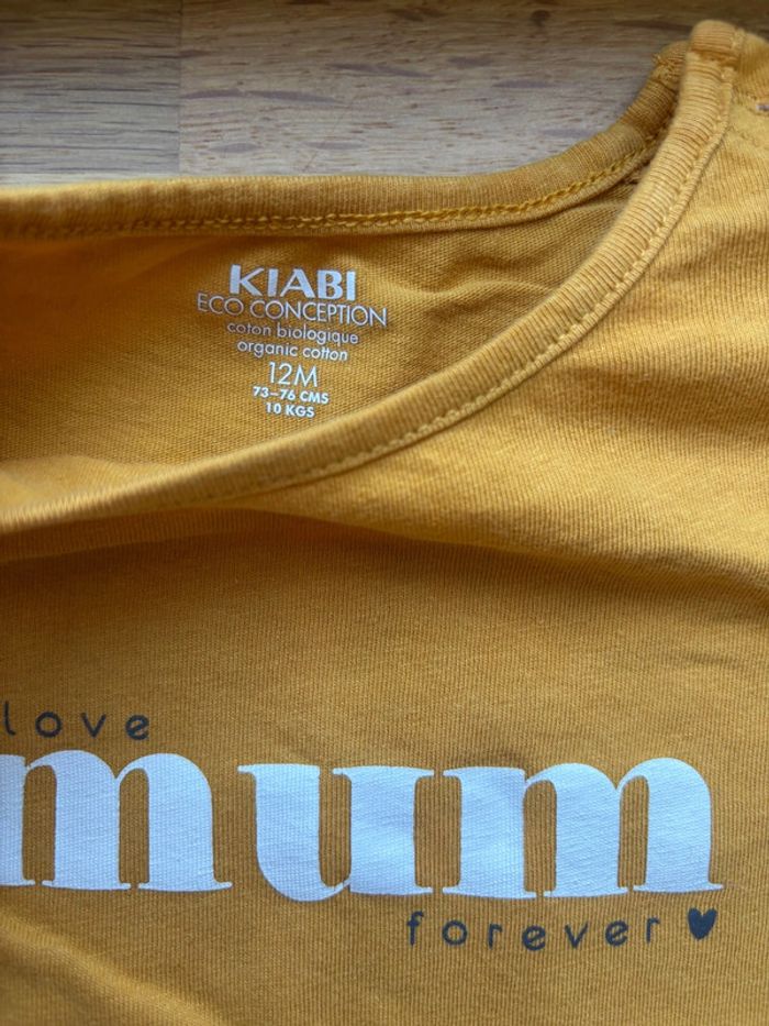 Ensemble Obaibi Kiabi 9 mois fille - photo numéro 2