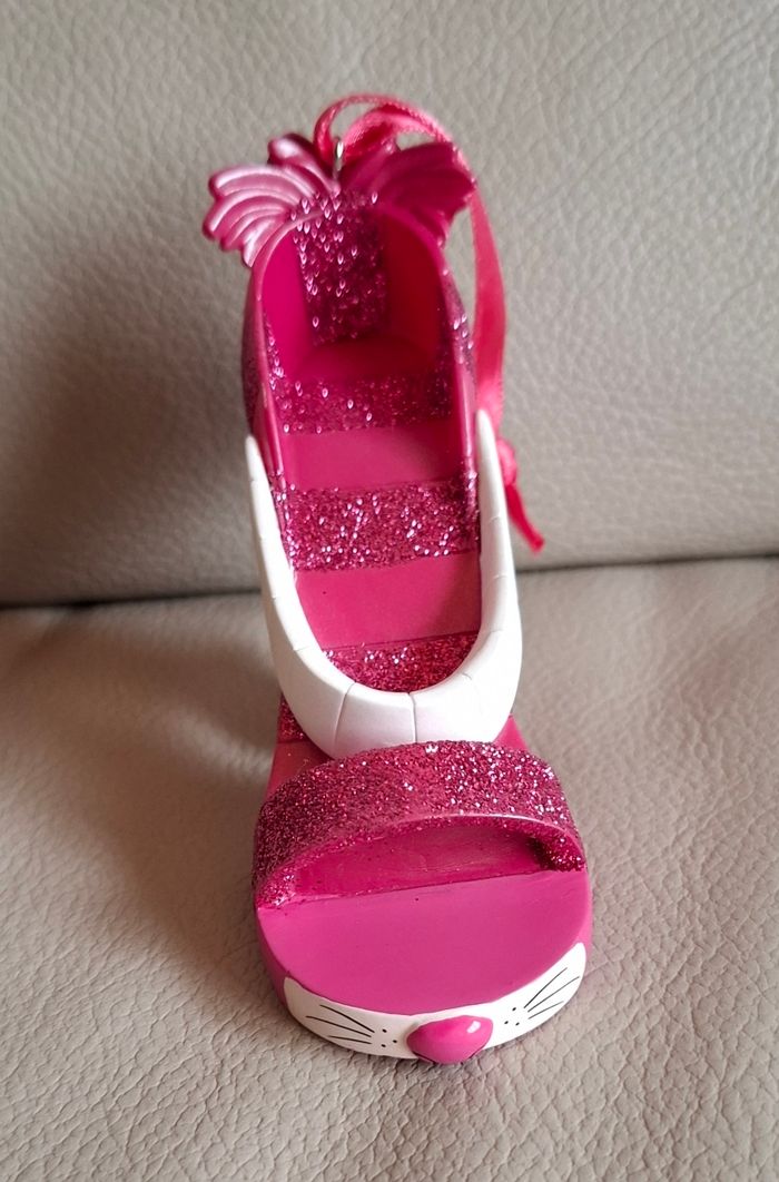 Mini chaussure mini shoes ornement cheshire disney - photo numéro 2