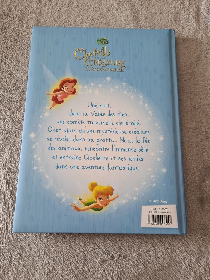 Livre disney Clochette et la créature légendaire - photo numéro 2