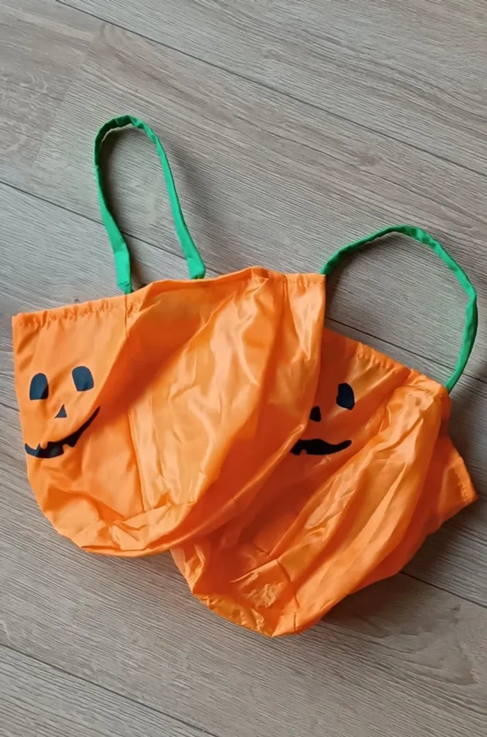 Sacs citrouilles halloween