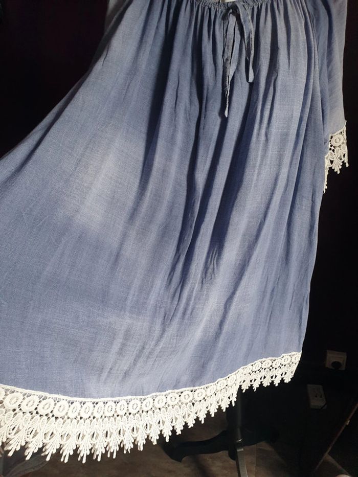Tunique bleu jeans - photo numéro 5