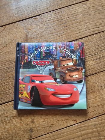 Livre audio disney cars 2