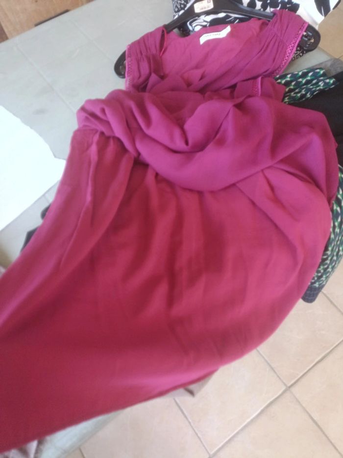 Robe Naf Naf fushia 38 - photo numéro 8