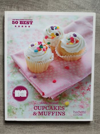 Livre recette cupcake et muffins