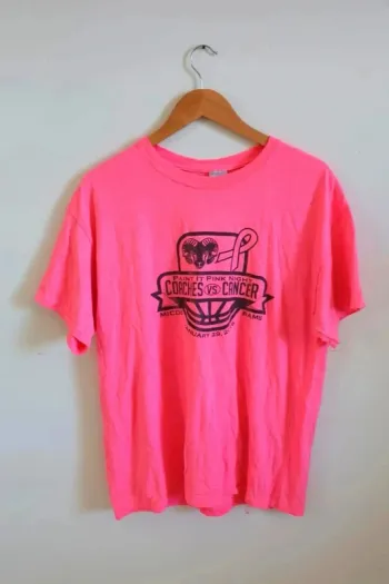 C36 t-shirt rose Gilban L