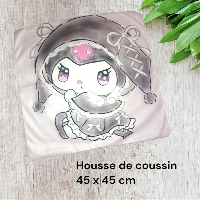 Housse de coussin kuromi