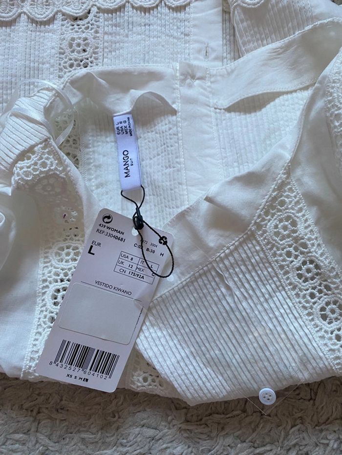 Robe blanche Mango - photo numéro 6