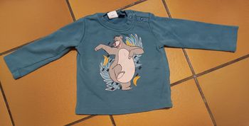 Sweat pull Baloo le livre de la jungle 6 12 mois
