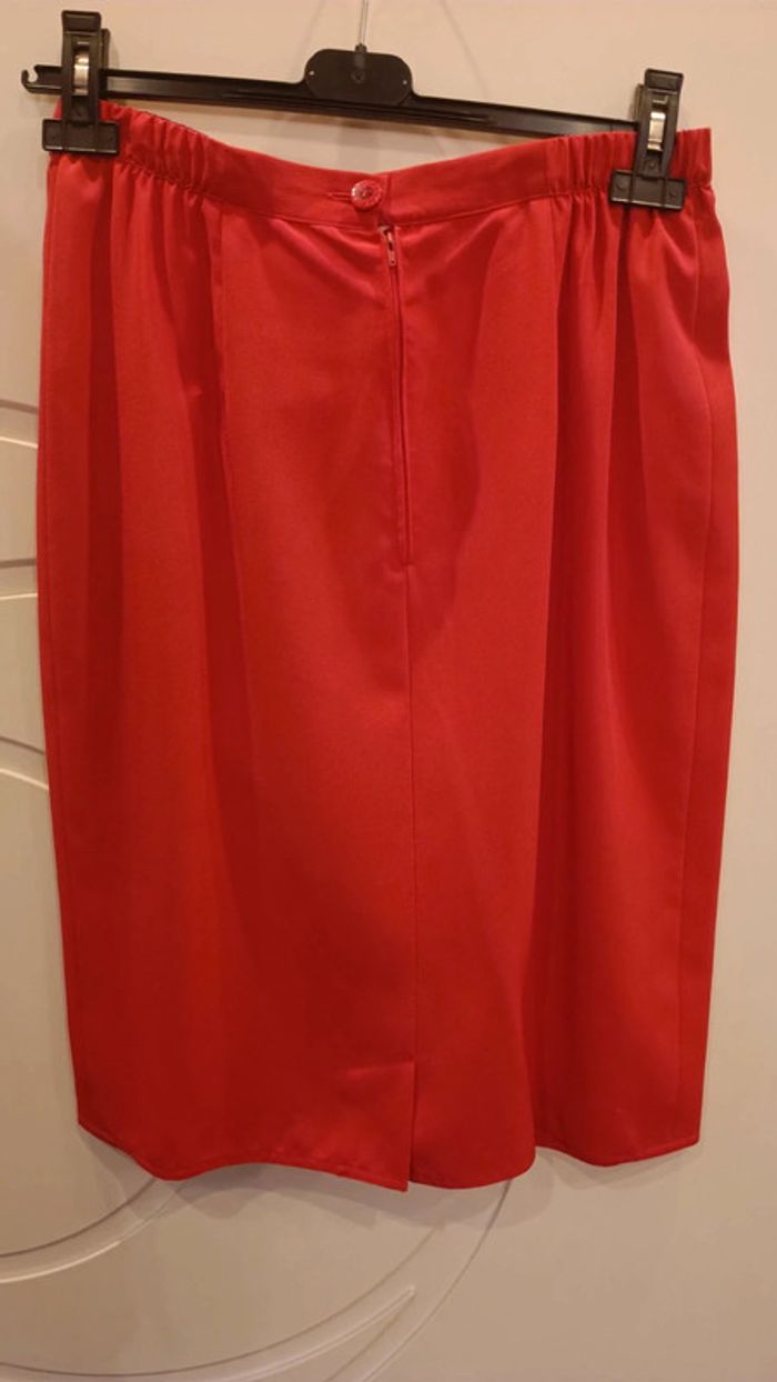 Completo 3 pezzi in seta rosso - photo numéro 6