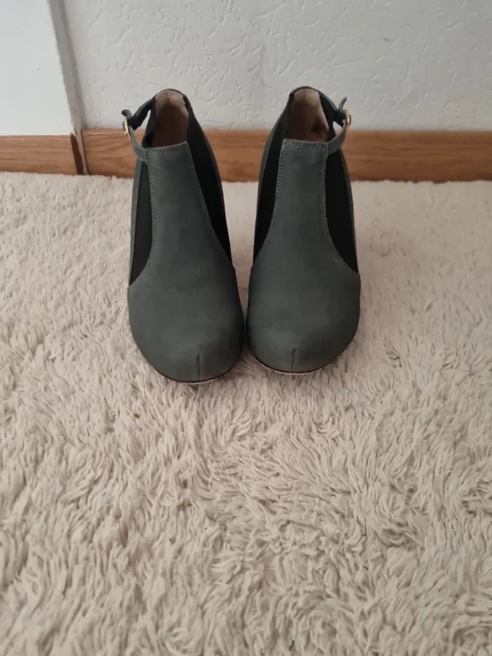 Boots gris clarks - photo numéro 2