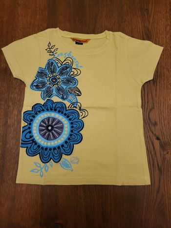 1 tee-shirt manche courte fille 6 ans 