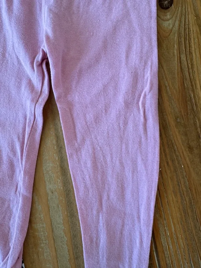 Leggings rose et léopard - photo numéro 2