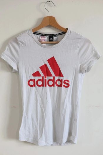 C56 t-shirt blanc Adidas 13-14 ans
