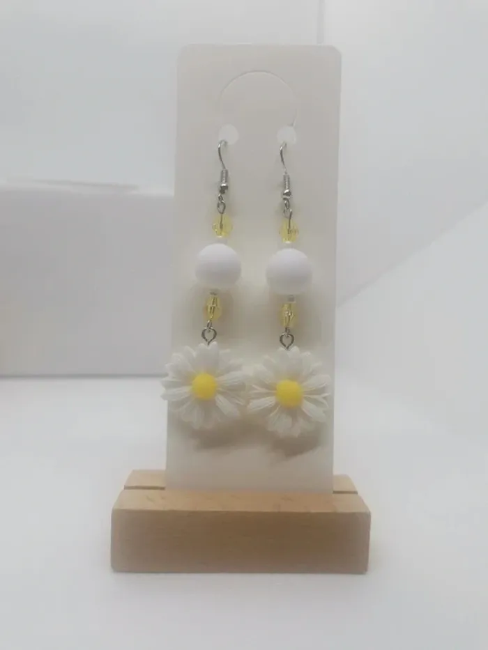 Paire de boucles d'oreilles "Daisy days"