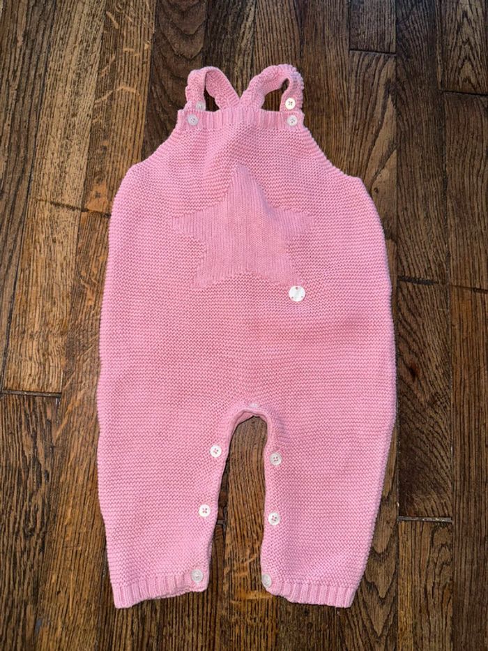 salopette maille cadet Rousselle 3 mois