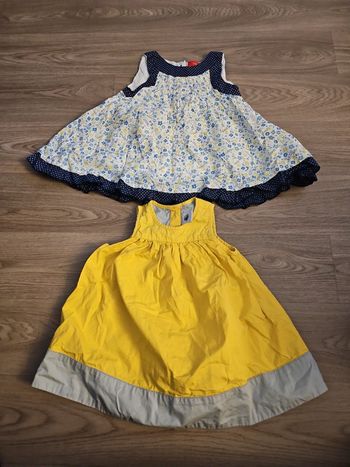 Robes petit bateau et tissaia