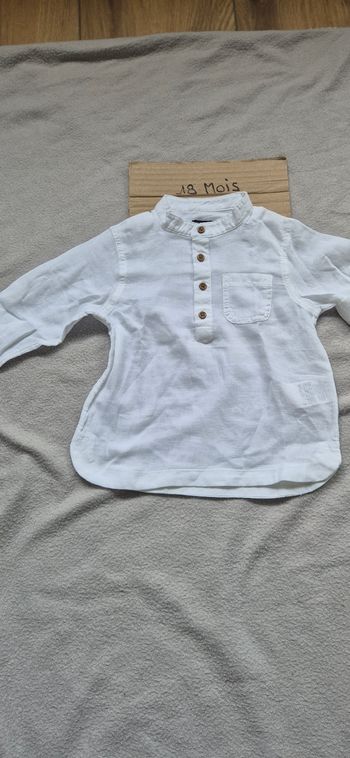 Chemise kiabi 18 mois neuve