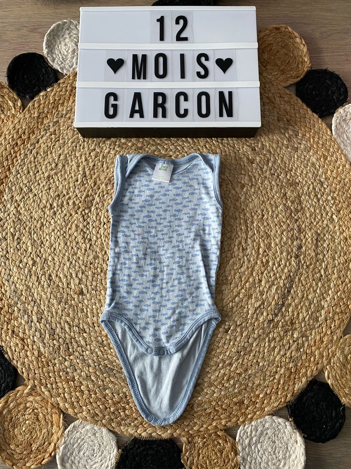 Body manches courtes 12 mois