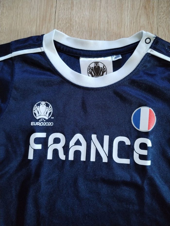 T-shirt football euro 2020 18/24 mois - photo numéro 5