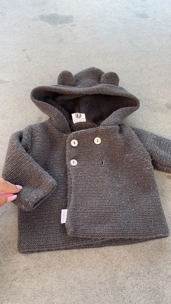 Veste en laine bébé