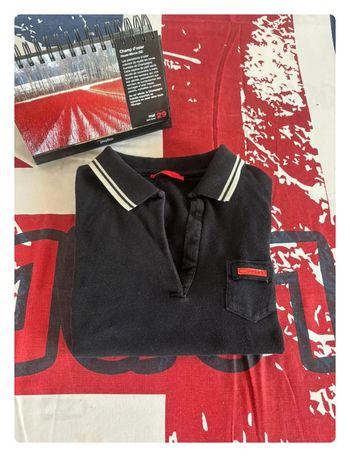 Polo vintage Prada femme taille xs noir et blanc