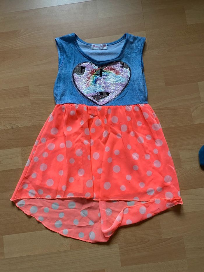 Robe à sequins « Happy Days » Taille 8