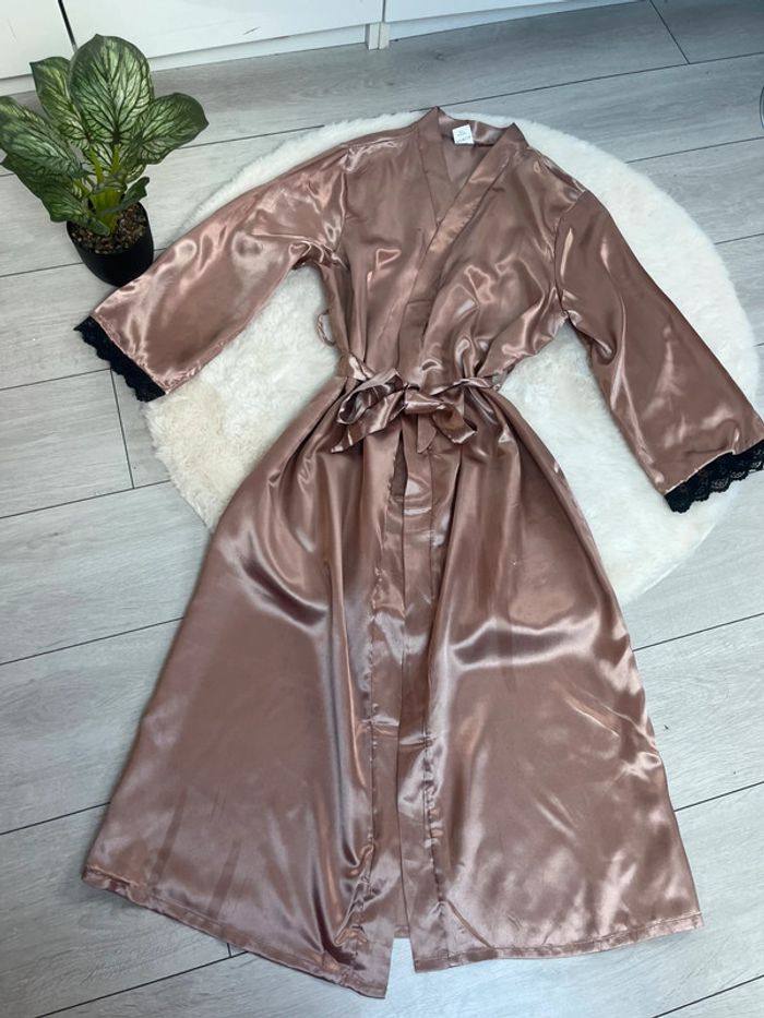 long kimono satiné glamour 42/44