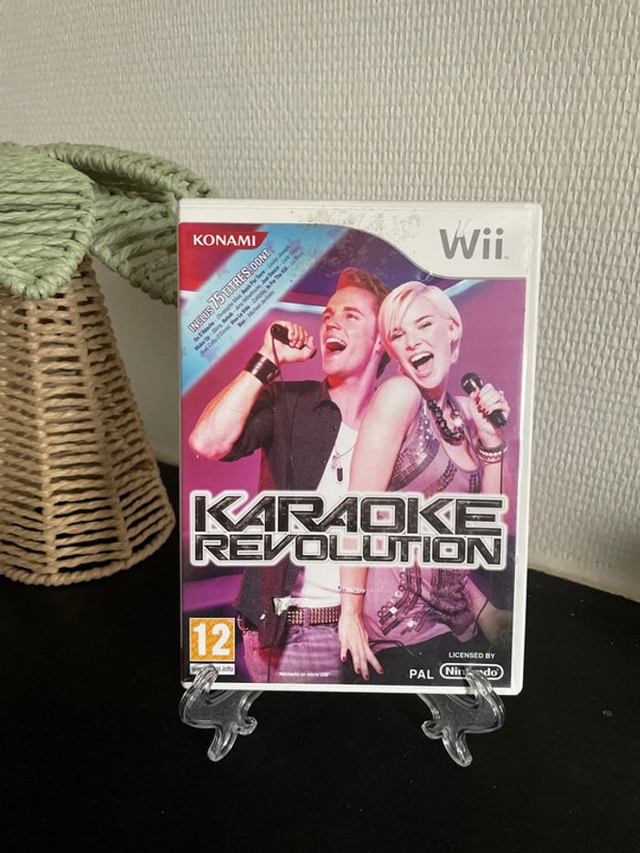 Jeu Wii - karaoké Révolution