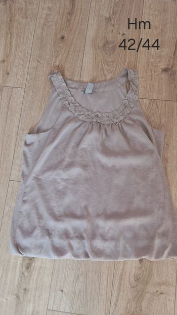 Blouse effet soie