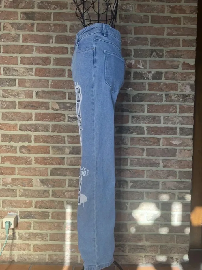 Jeans taille haute Girl Gang Jennyfer Taille S / 36 - photo numéro 8