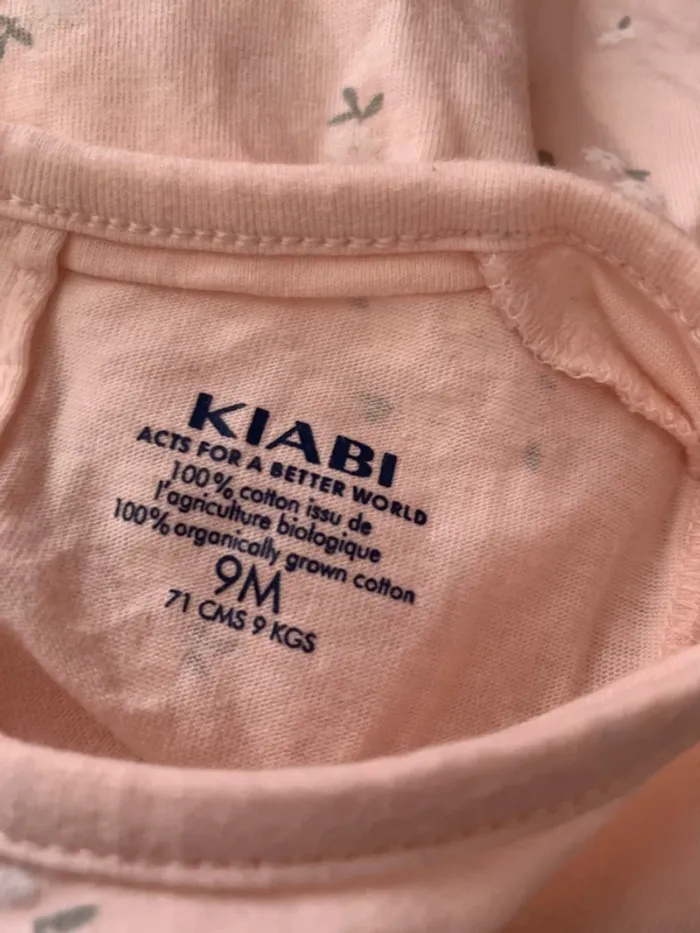 🍼 T-shirt bébé KIABI  – 9 mois - photo numéro 4