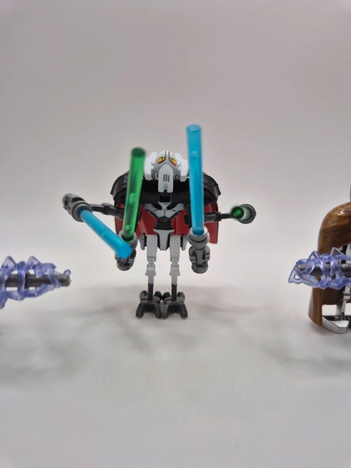 Figurines type lego Sith Général Grievious + 2 magna guard star wars - photo numéro 2