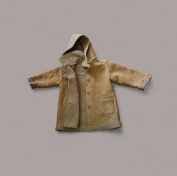 C&A manteau long capuche fille 2 ans