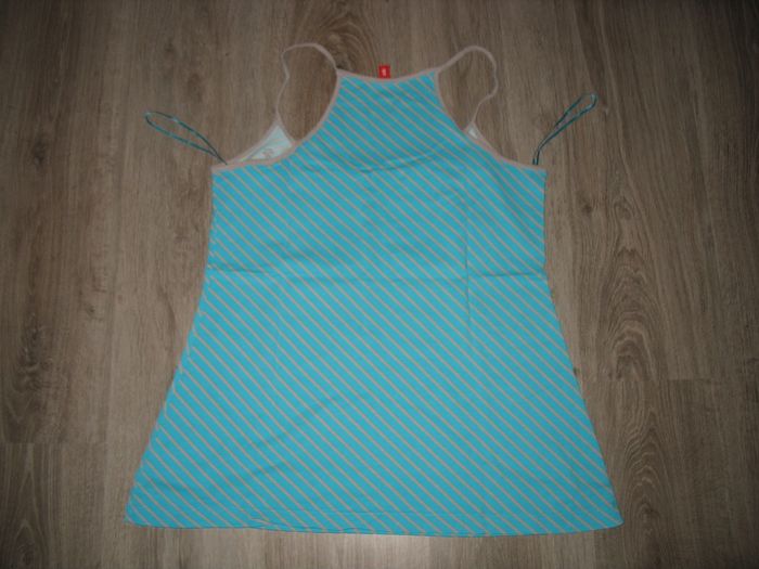 DÉBARDEUR TURQUOISE "EDC BY ESPRIT" - TAILLE S - n°02 - photo numéro 3