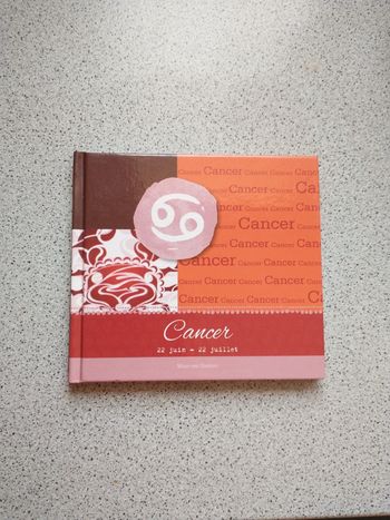 Livre du signe astrologique du cancer