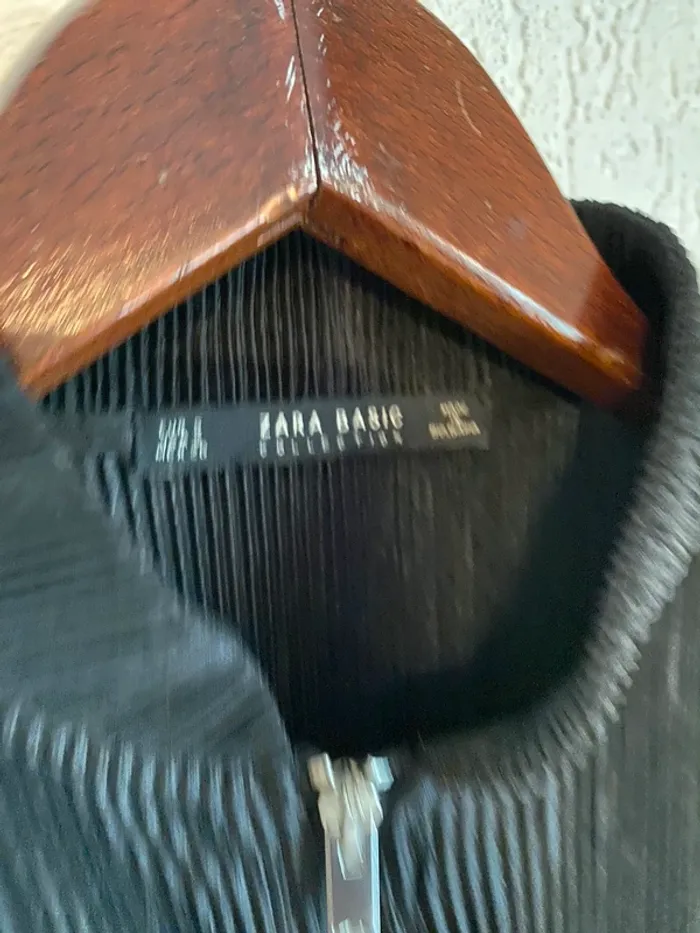 Gilet Zara taille s 36 noire - photo numéro 4