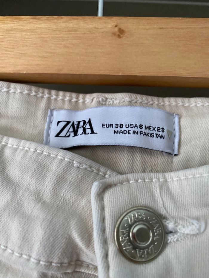 Pantalon Slim Zara Taille 38 - photo numéro 2