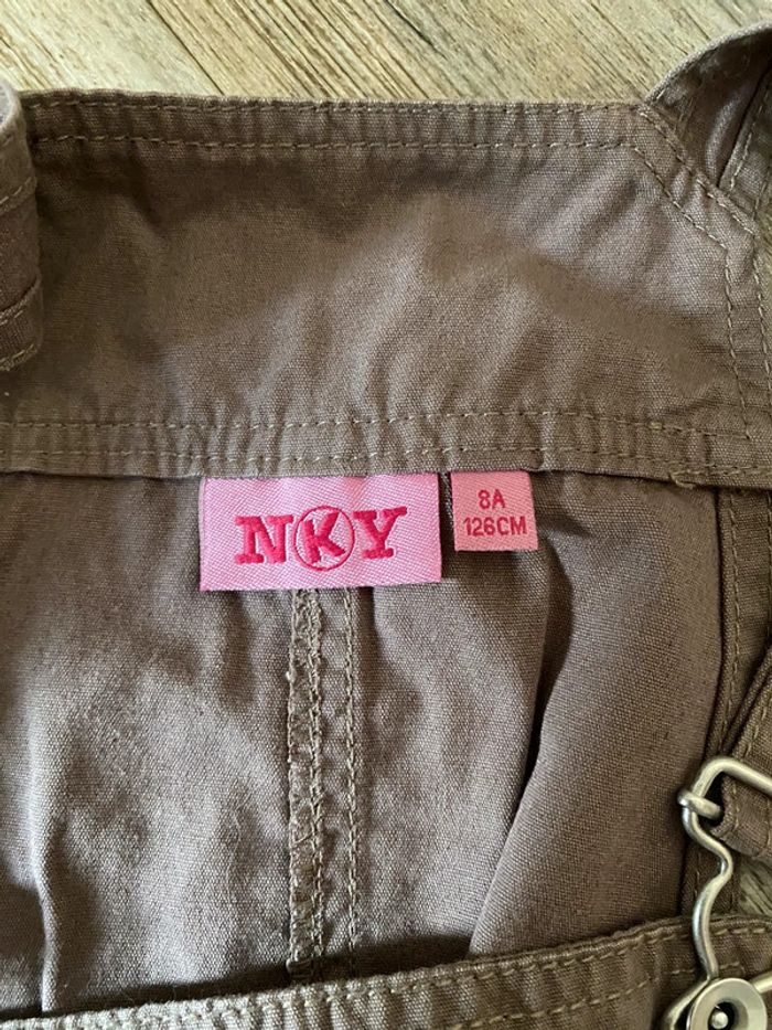 Robe à bretelles marron 8 ans NKY - photo numéro 4