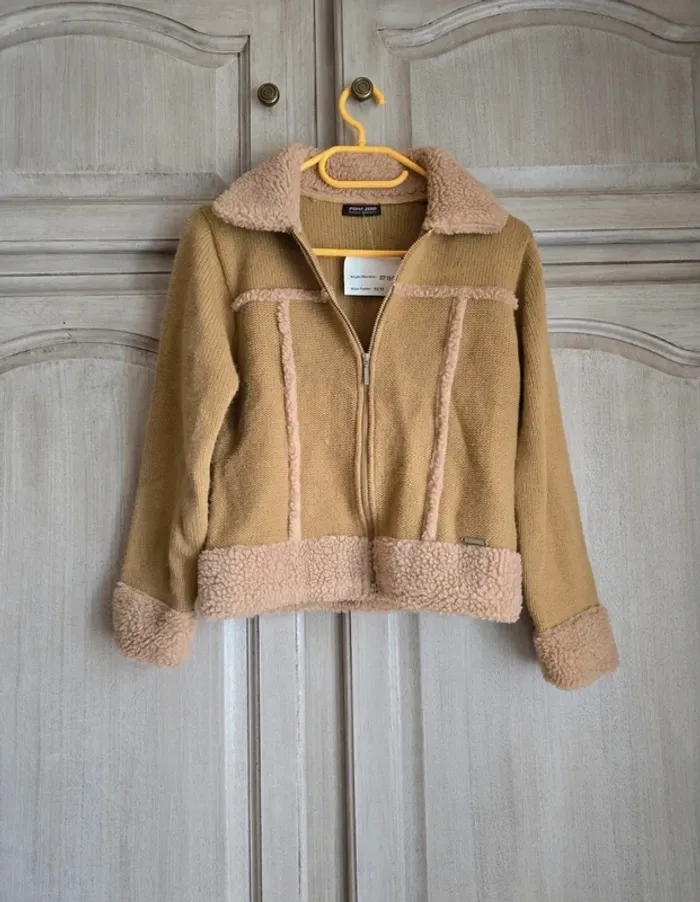 Veste moumoute sherpa taille M point zero
